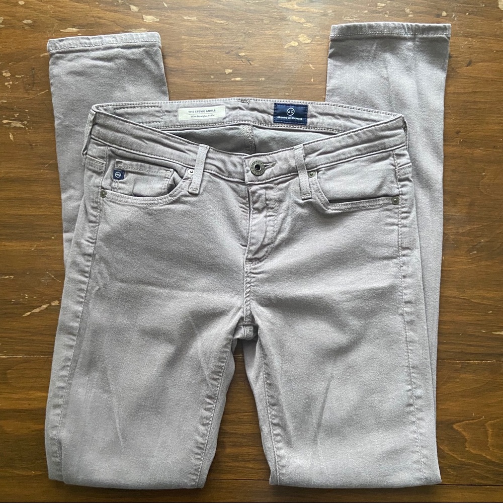 AG Adriano Goldschmied Stevie Ankle Jeans Sz 25R